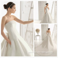 Glamorous Ball Gown Satin Bow Wedding Dress Bridal Gown (283 ORQUIDEA)
